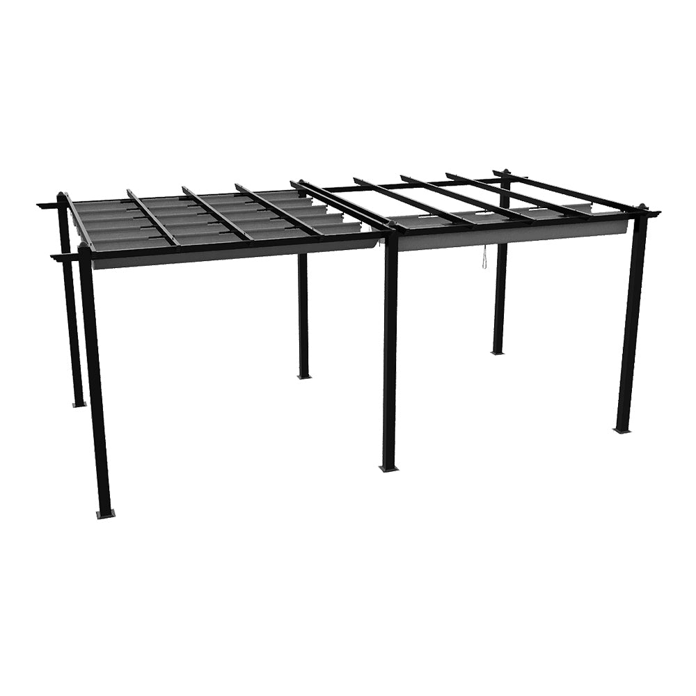 Aluminium Pergola with Retractable Roof