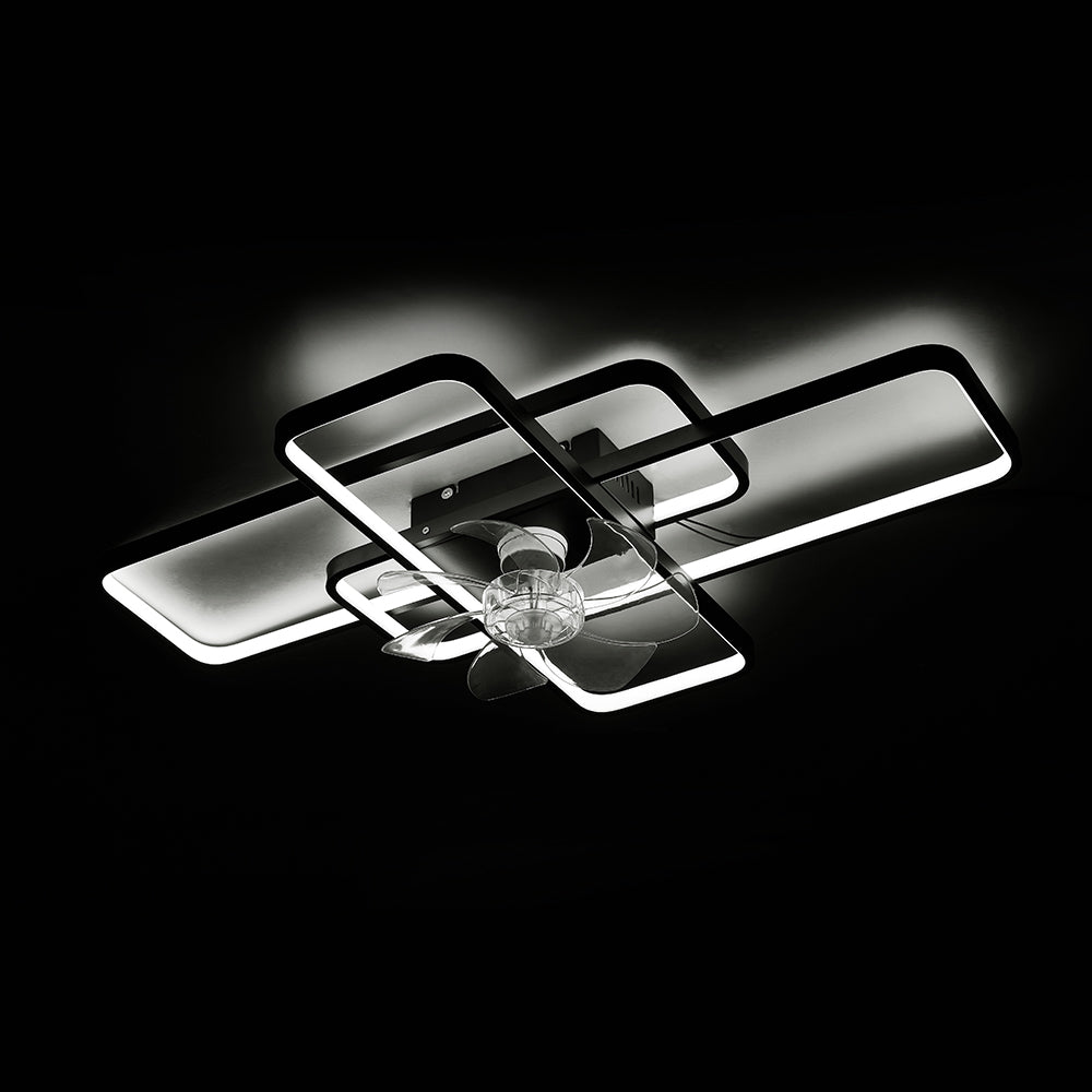 Dimmable LED Ceiling Fan Light with Remote
