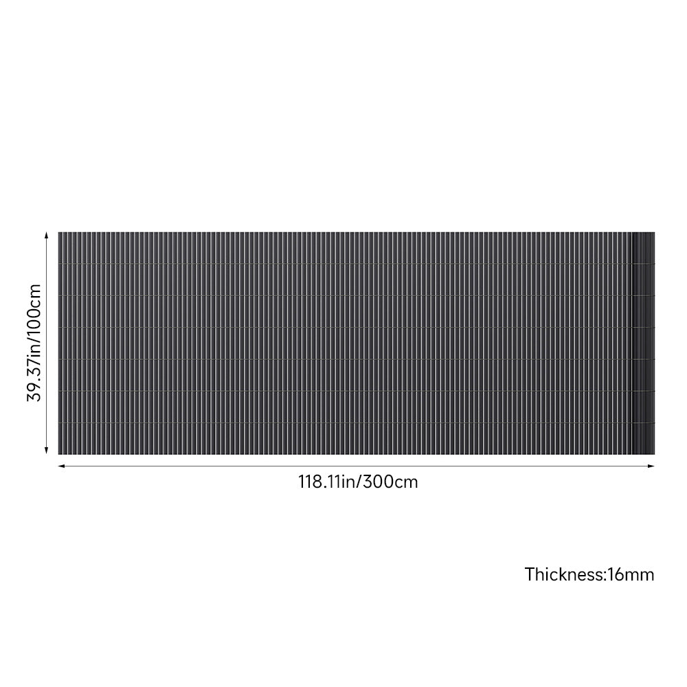 Windproof & Waterproof PVC Privacy Screening Fence