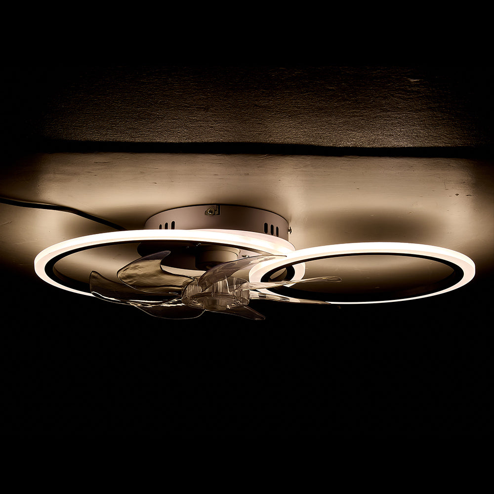Contemporary LED Ceiling Fan Light