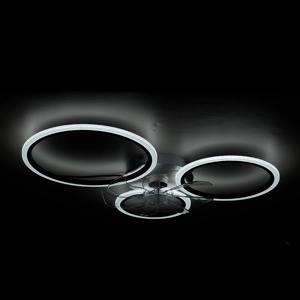 Modern Ceiling Fan & LED Lighting Fixture