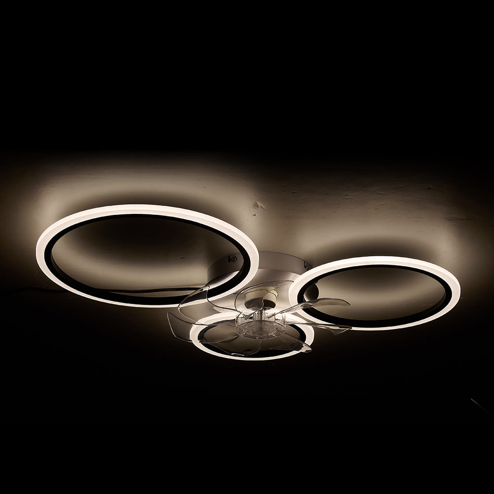 Modern Ceiling Fan & LED Lighting Fixture