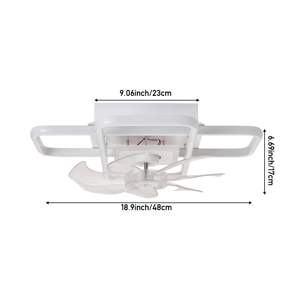 Stylish LED Ceiling Fan Light for Modern Homes