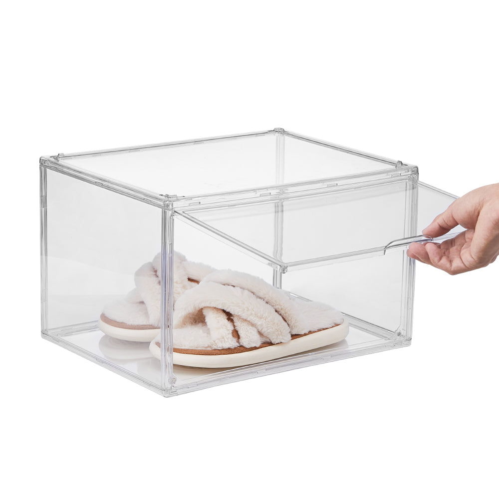 Transparent Shoe Storage Box Dispaly Case
