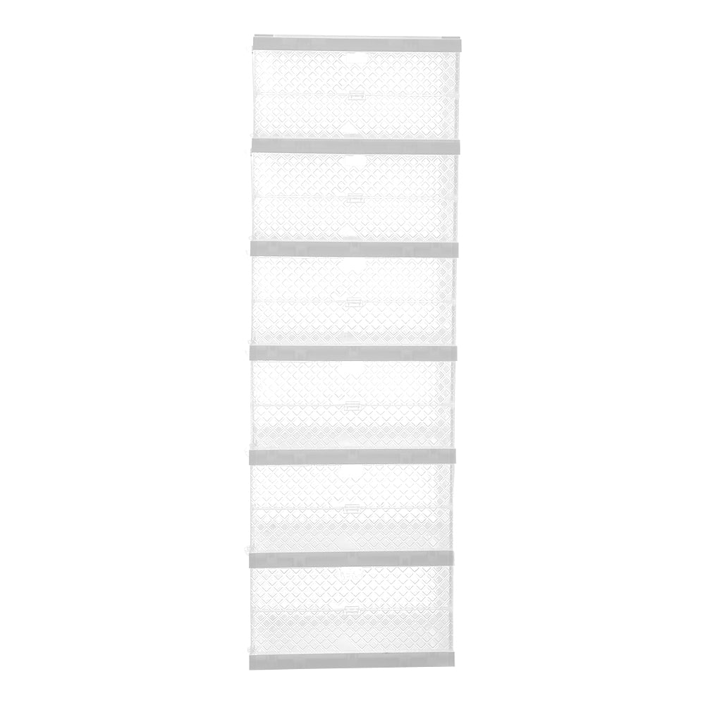 6-Tier Foldable Angel White Shoes Box