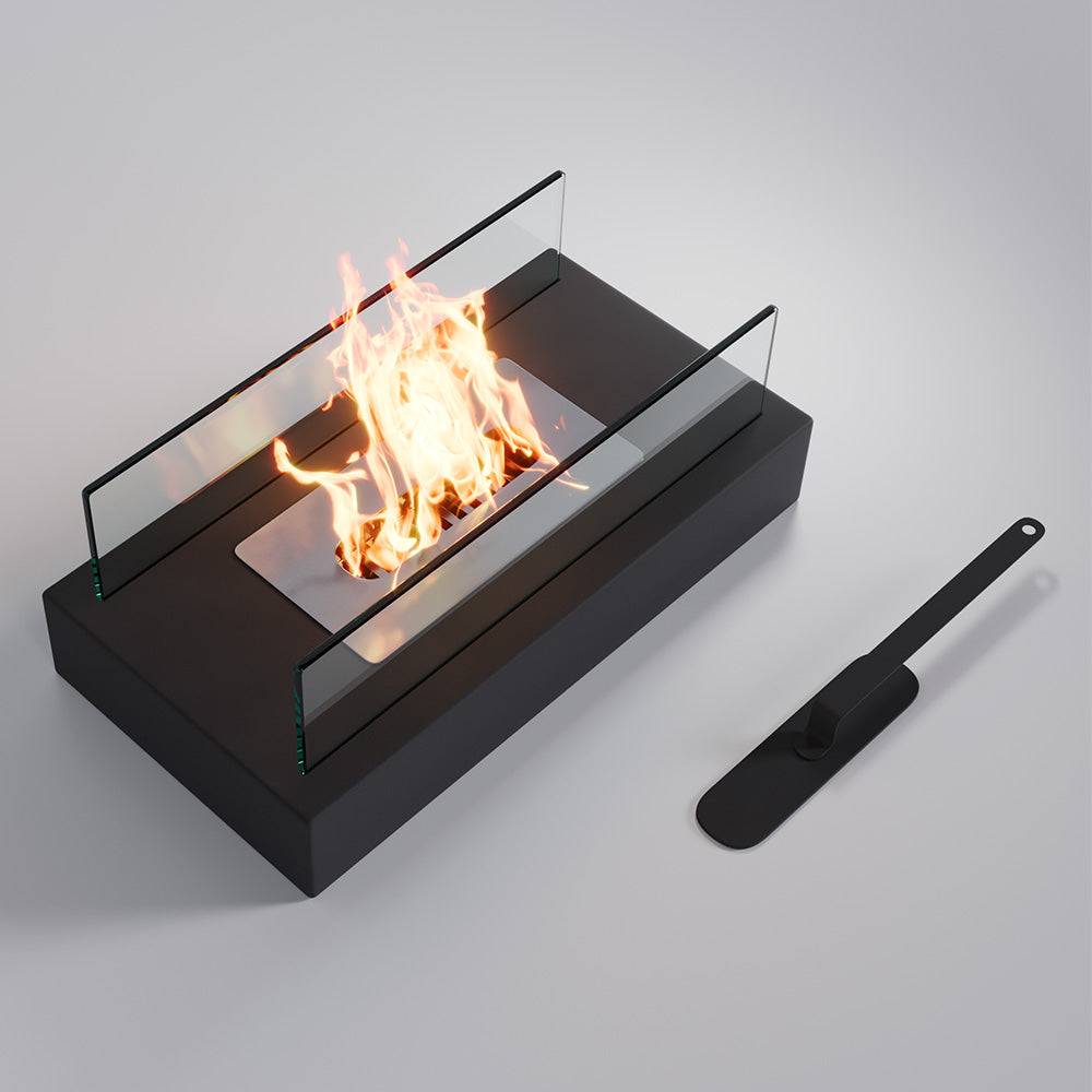 Tabletop Rectangular Smokeless Ethanol Fireplace
