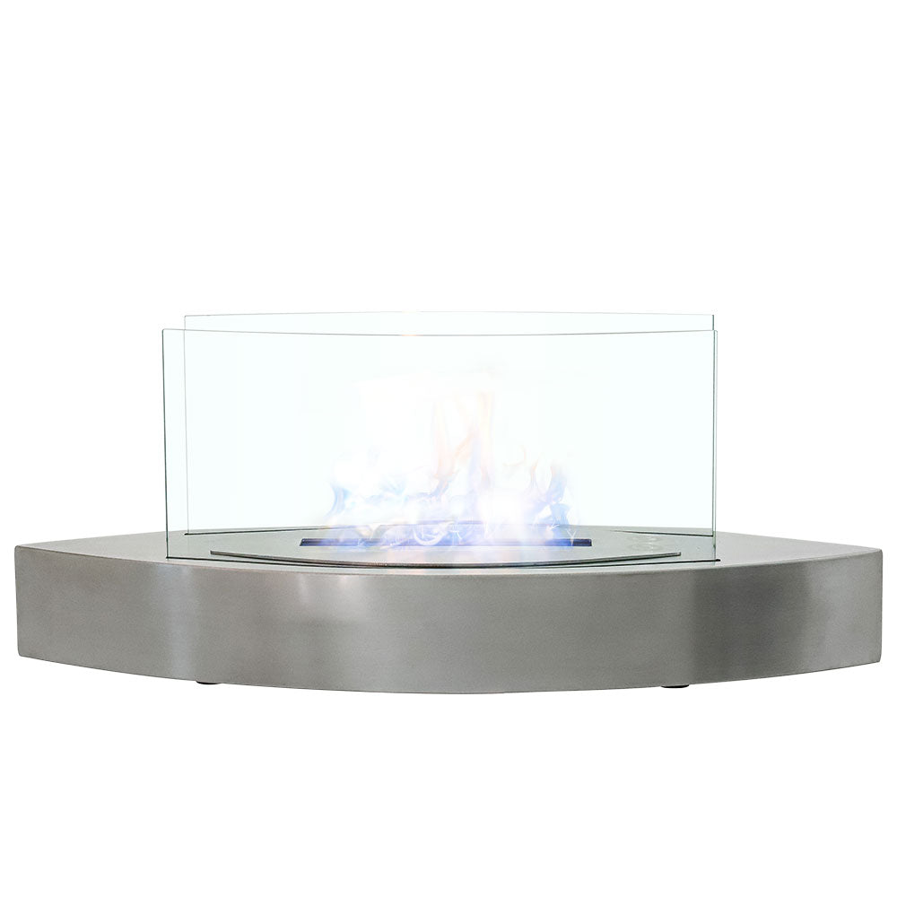 Unique Smokeless Stainless Steel Tabletop Ethanol Fireplace