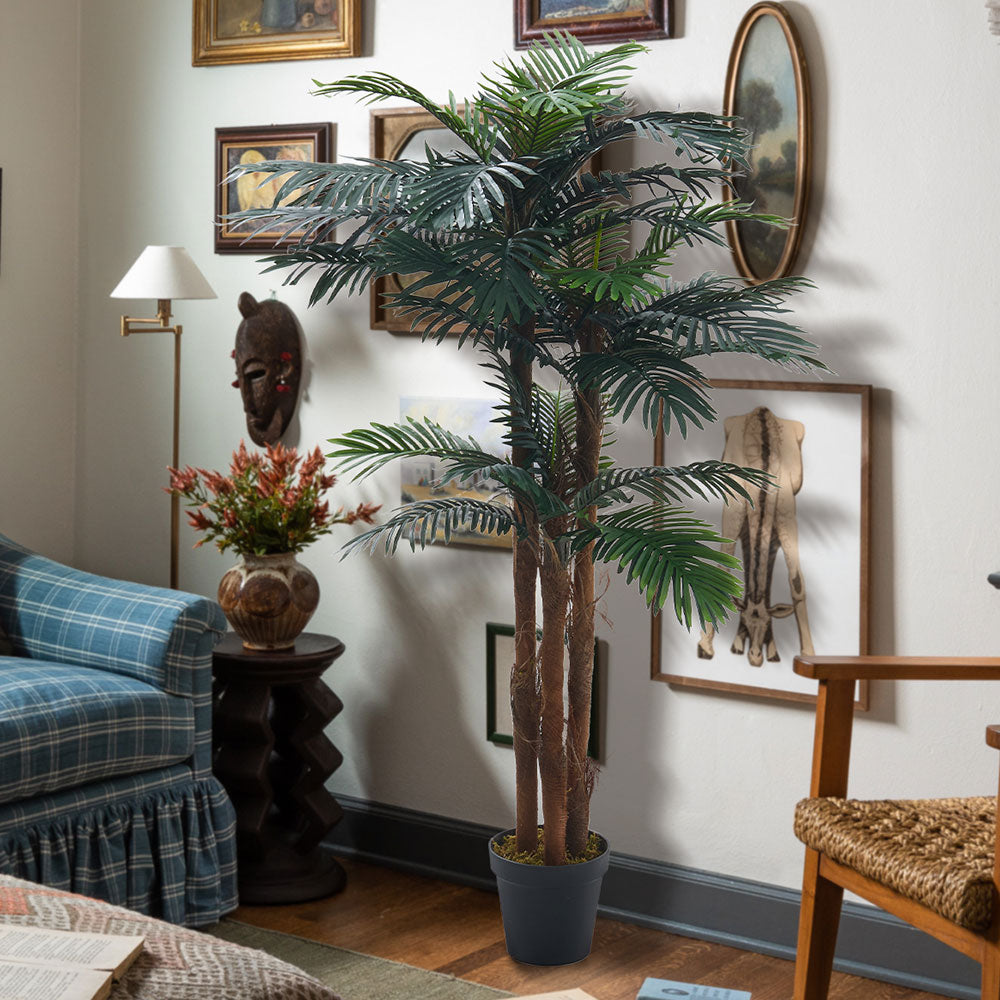 180cm Large Artificial Palm Tree Fake Plant in Pot