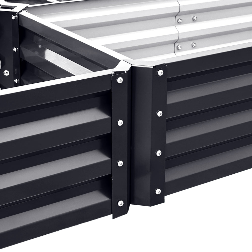 5 Compartments U-shaped Raised Garden Bed