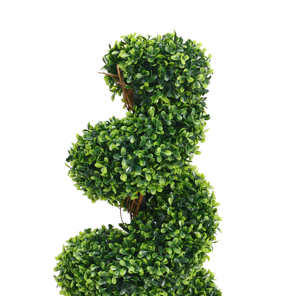 Artificial Topiary Spiral Boxwood Tree