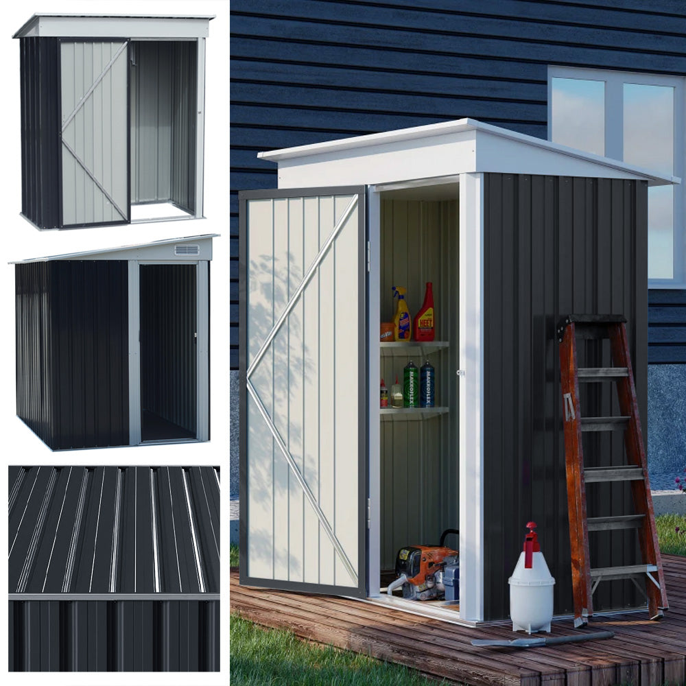 3X5 Storage Shed with Shelves
