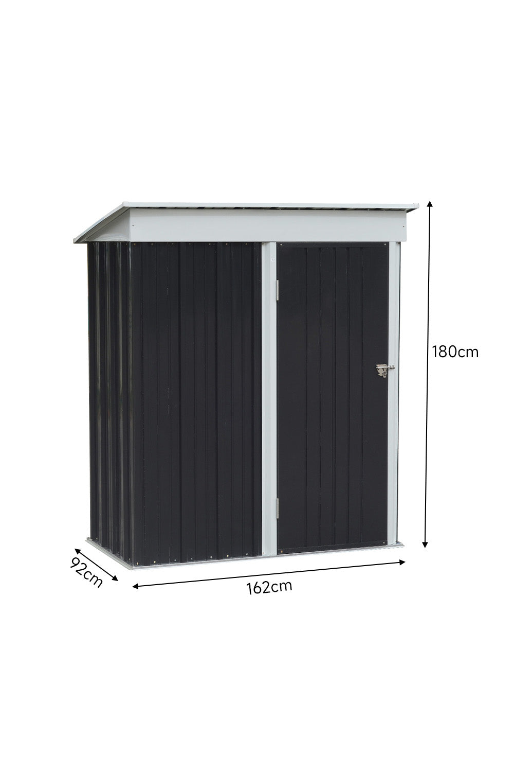 3X5 Storage Shed with Shelves