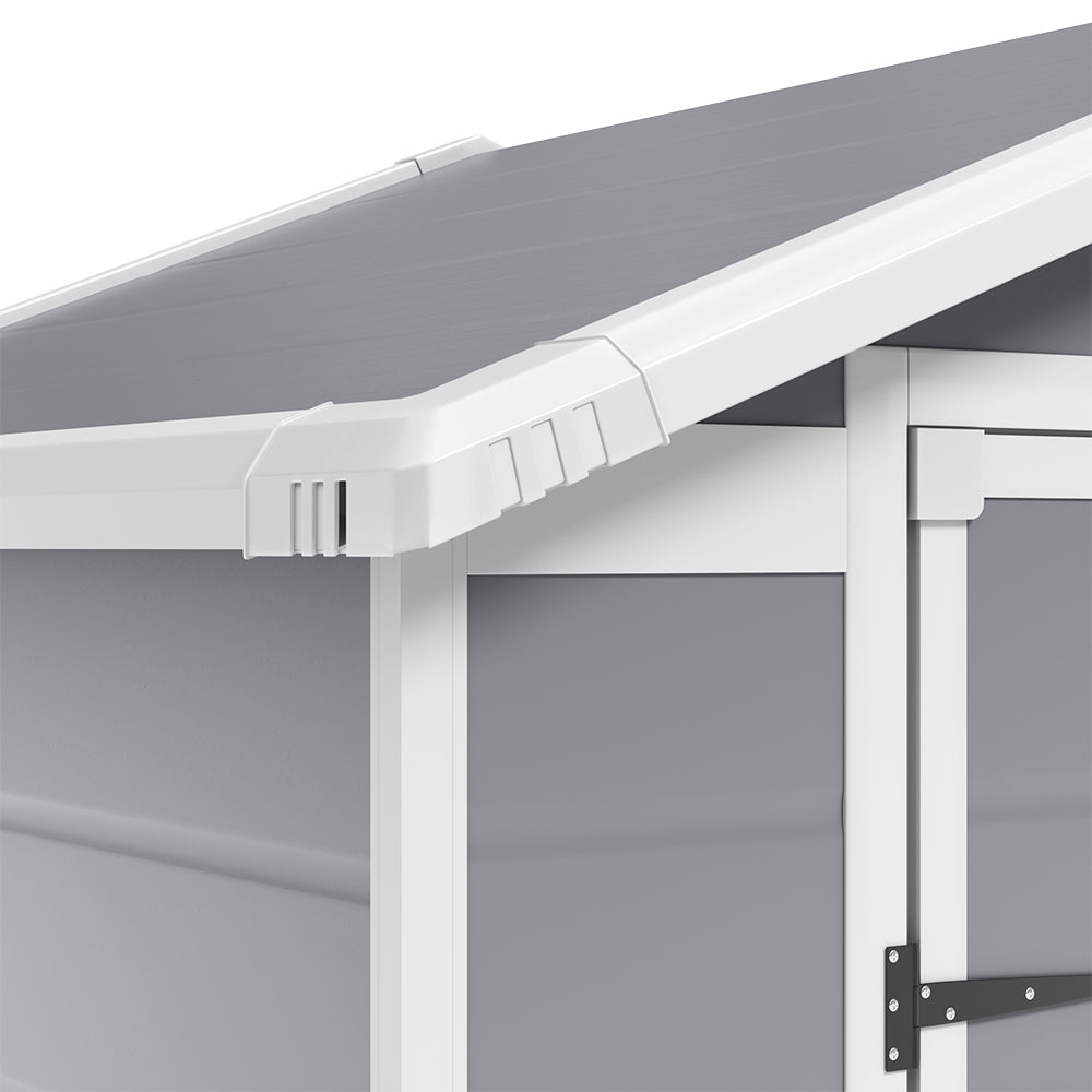 181CM Wide Plastic Garden Storage Shed