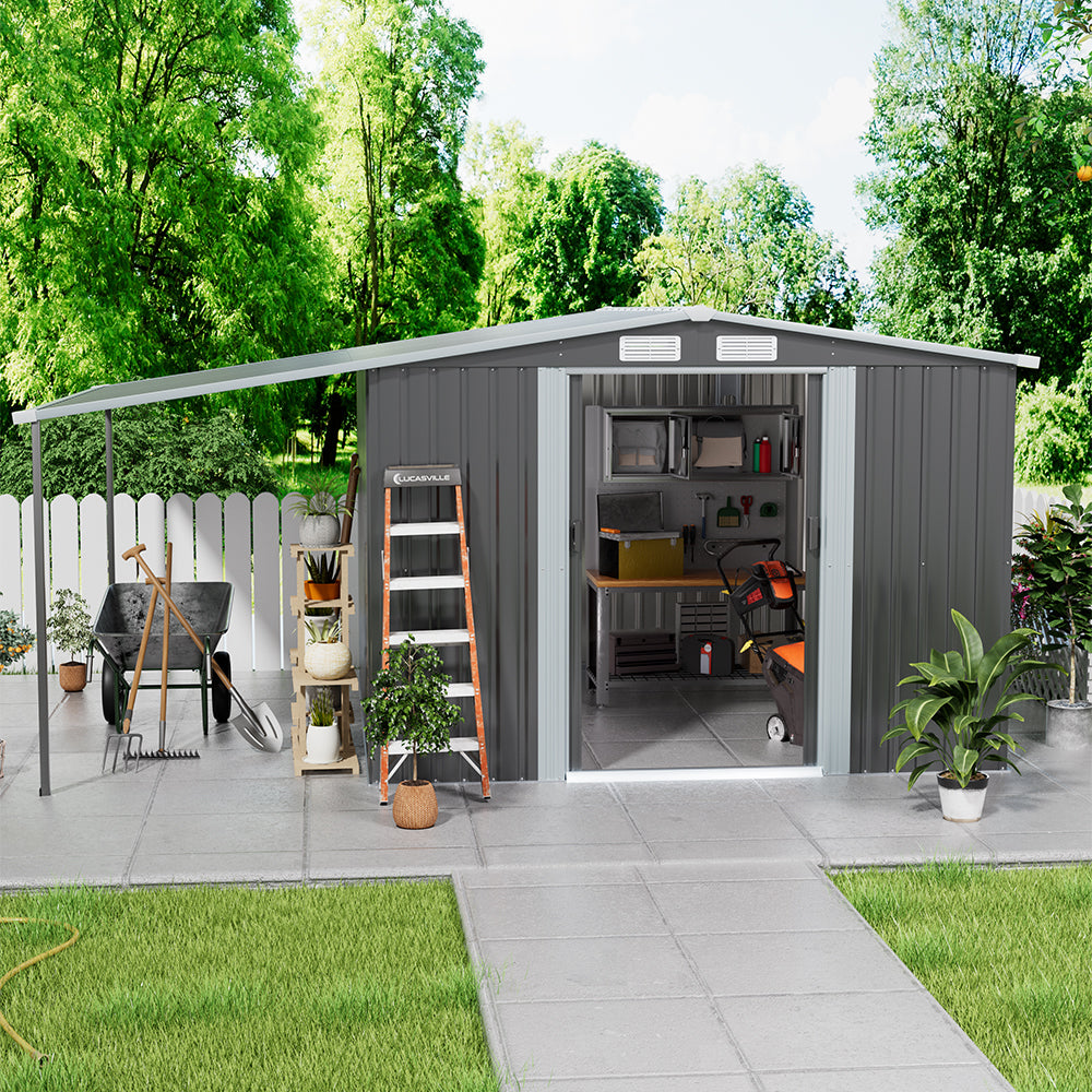 Outdoor Metal Storage Shed