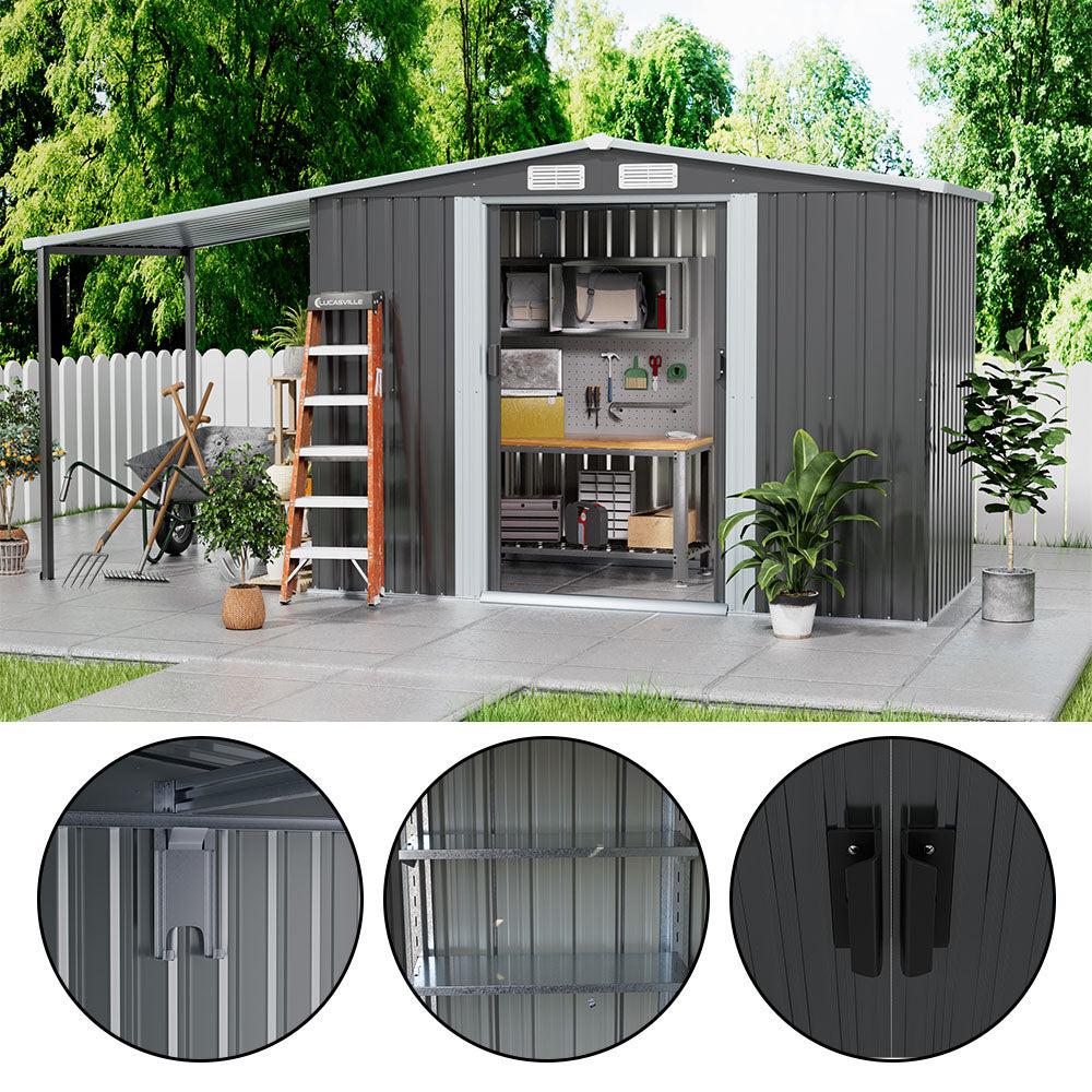Outdoor Metal Storage Shed