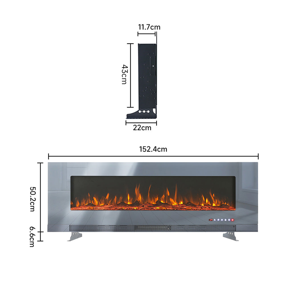 Wall Mounted Electric Fireplace