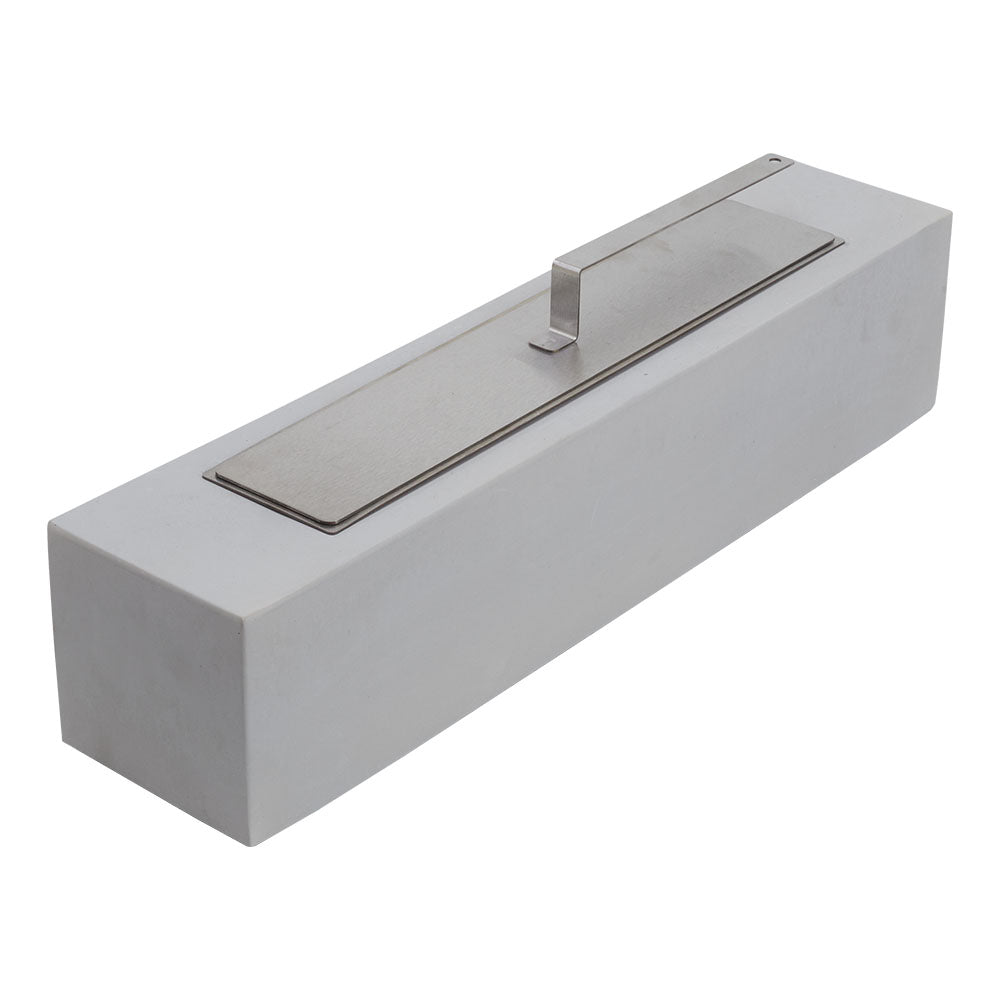 Tabletop Cement Ethanol Fireplace with Extinguisher Lid