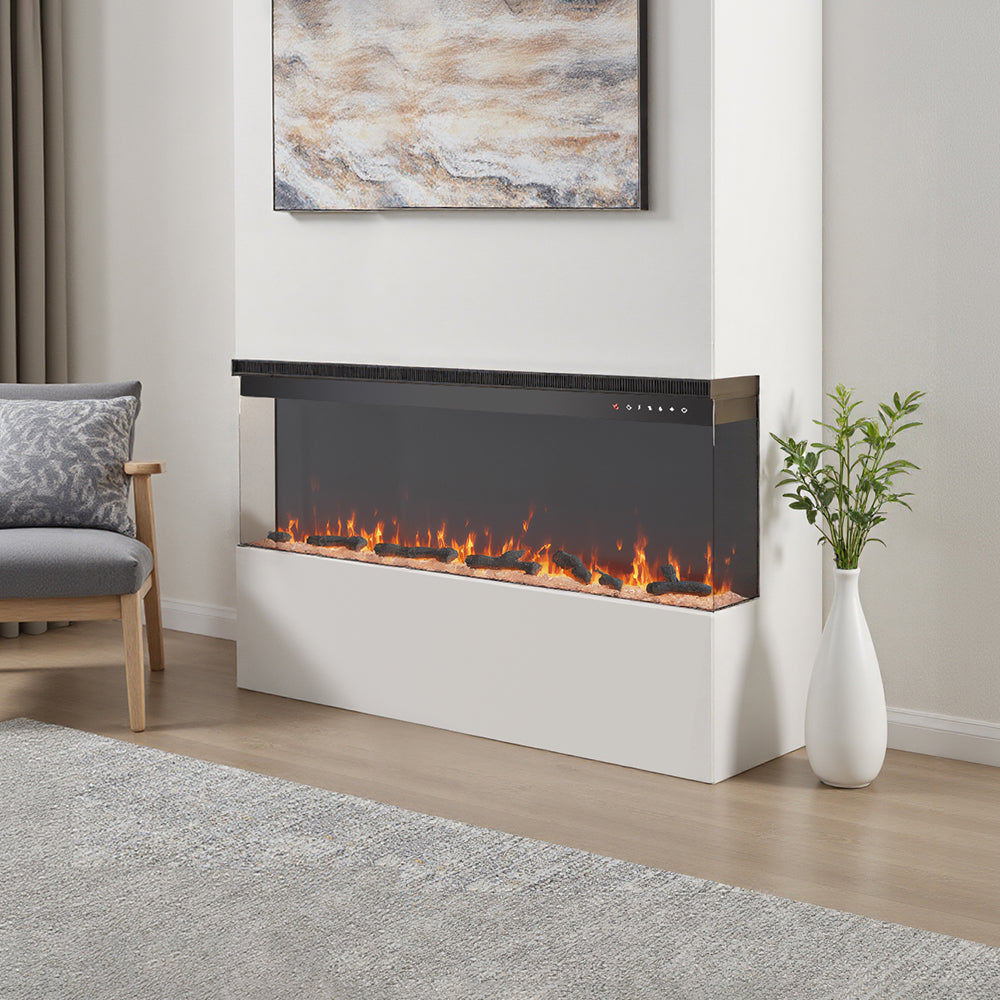 50 inch Recessed/Freestanding Electric Fireplace