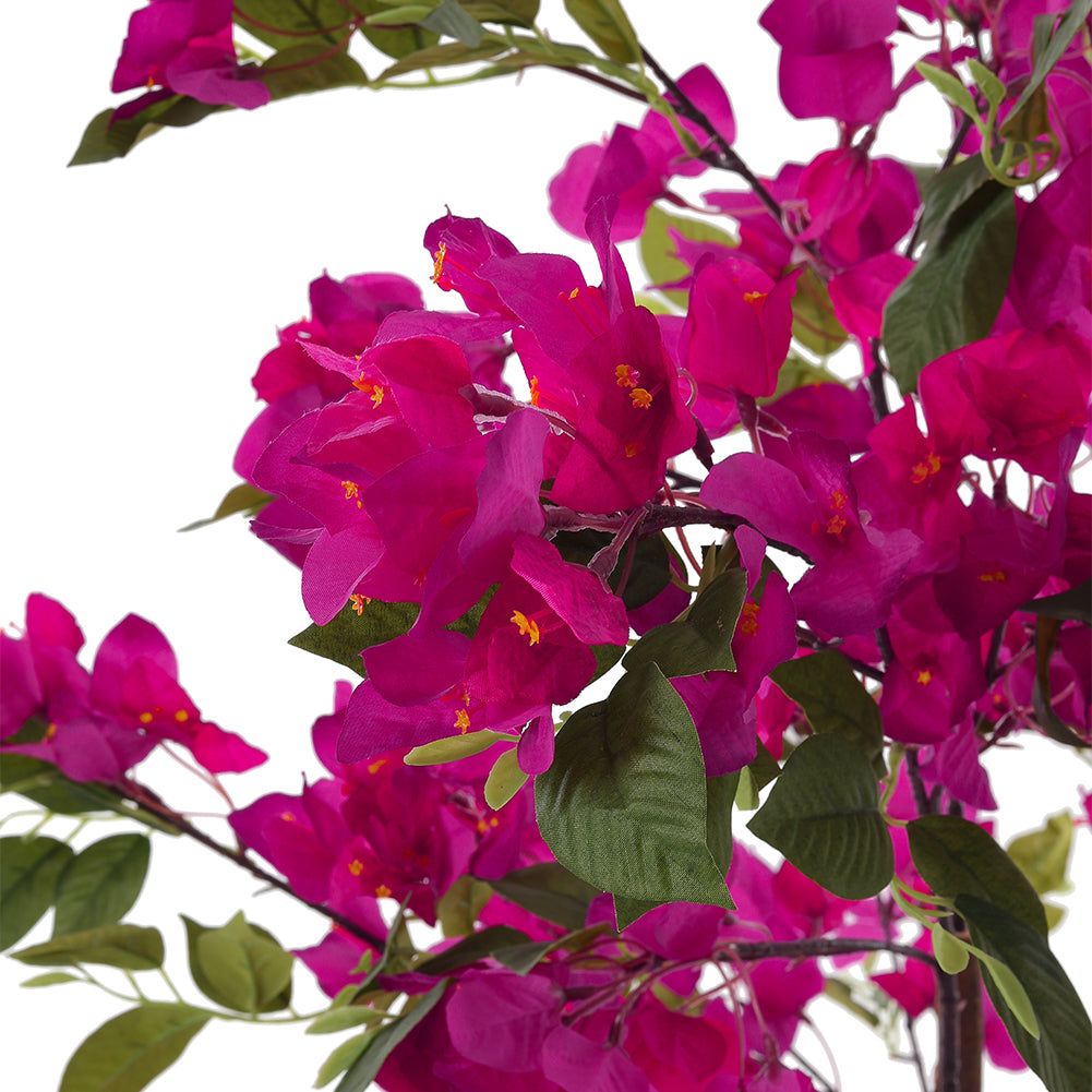 150CM Height Artificial Plants Decoration Bougainvillea Blossom Tree in Pot