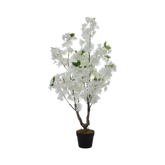 105CM Height Artificial Plants Cherry Blossom Tree with Pot