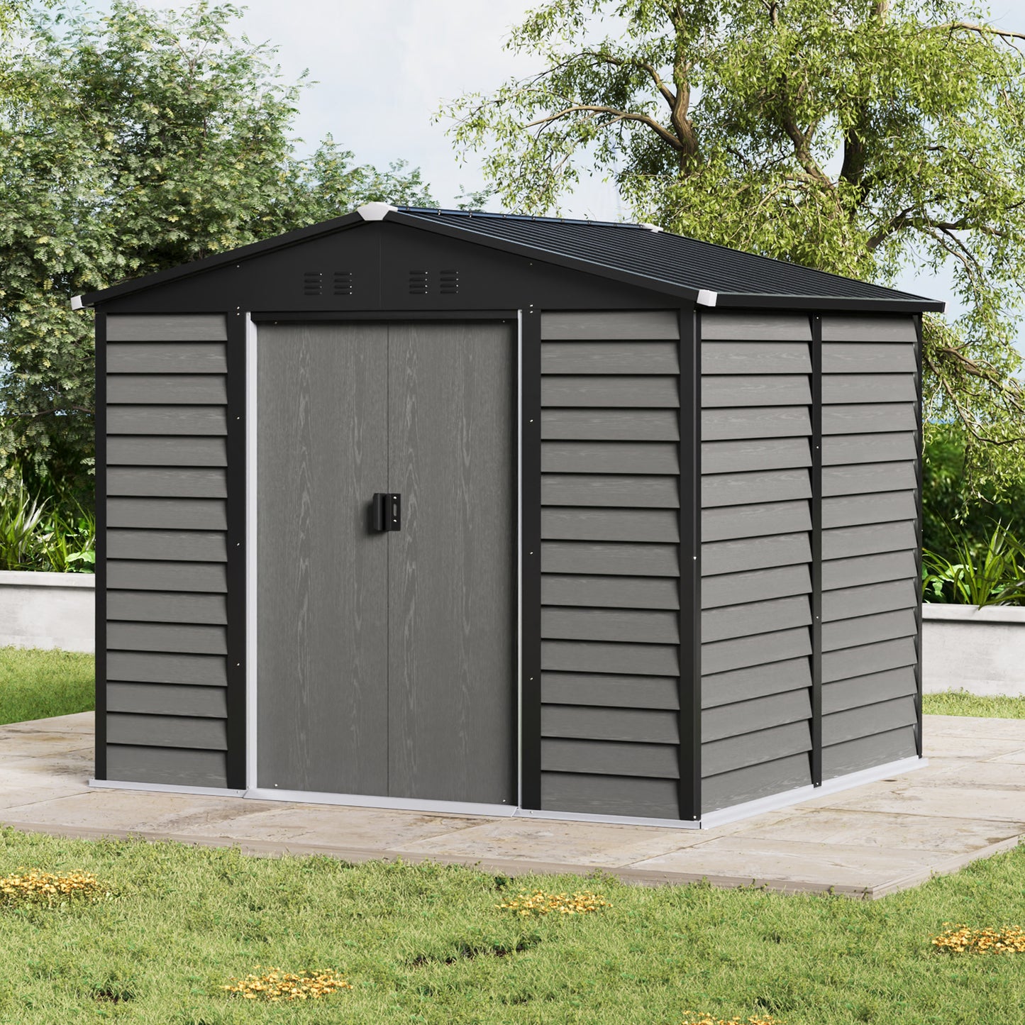 7 x 6FT Outdoor Garden Storage Shed