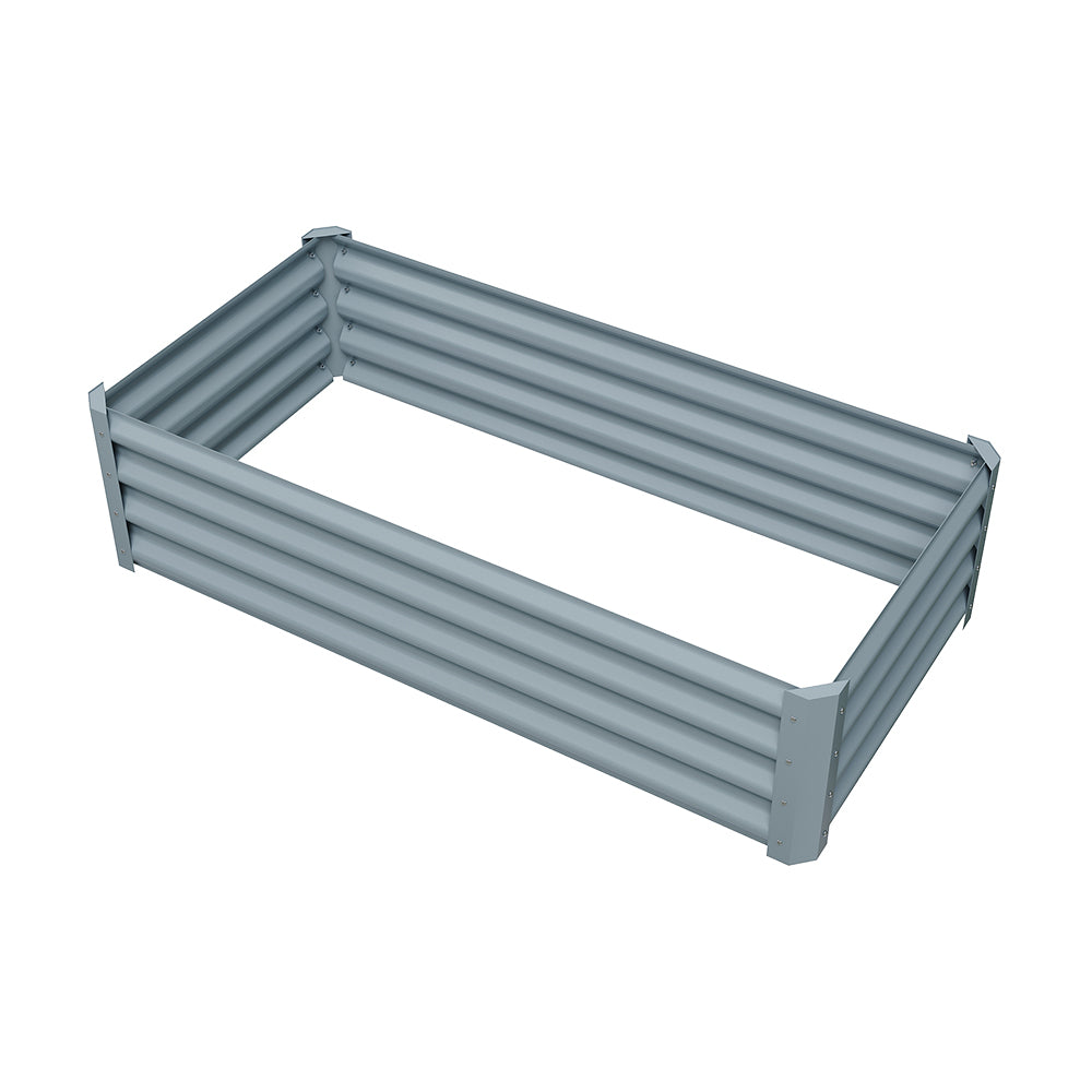 Outdoor Galvanized Steel Garden Bed