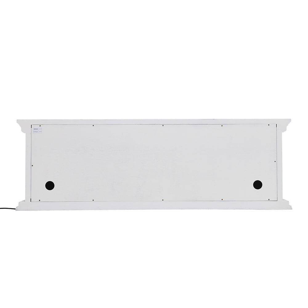 TV Stand Electric Fireplace Adjustable Flame