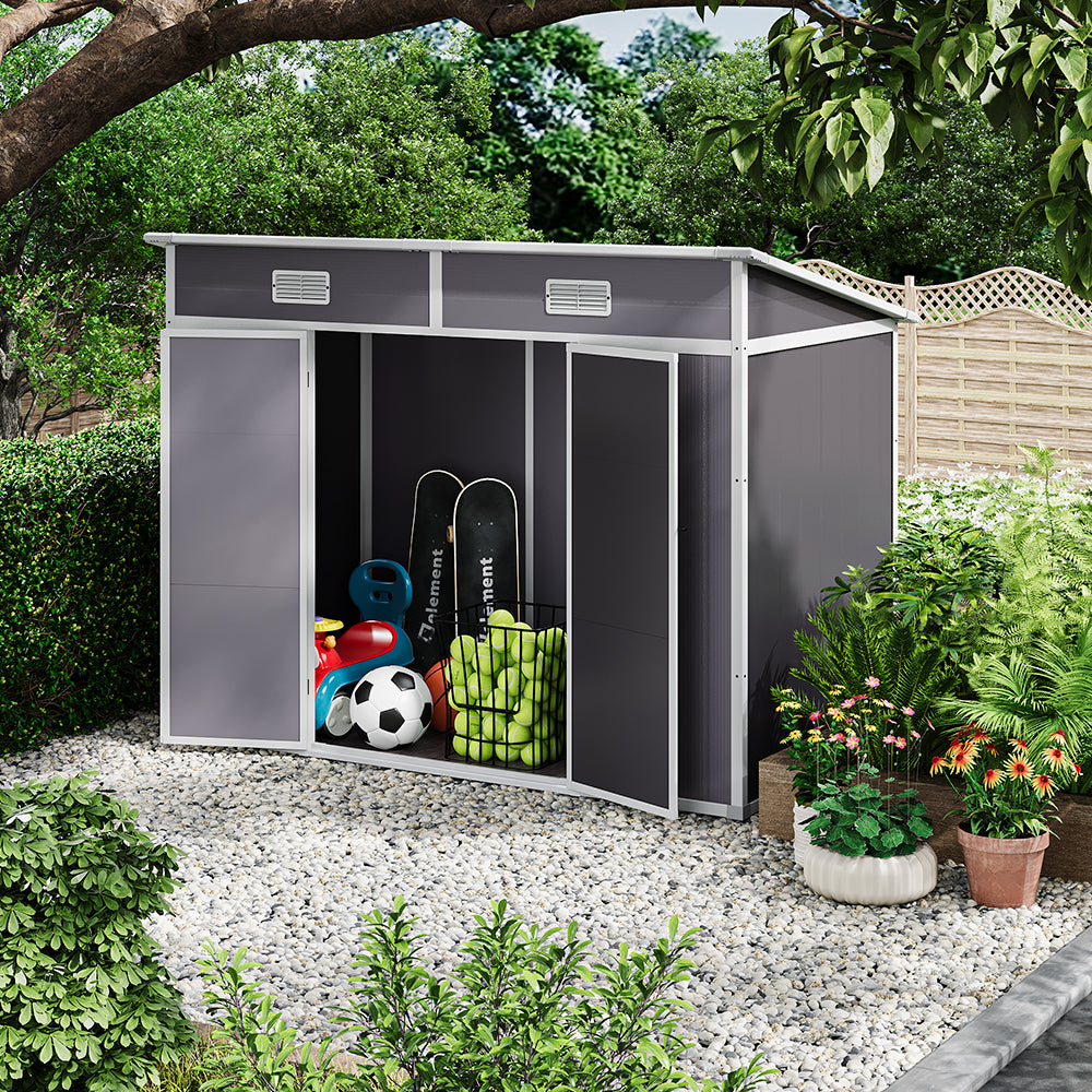 Outdoor Plastic Garden Storage Shed
