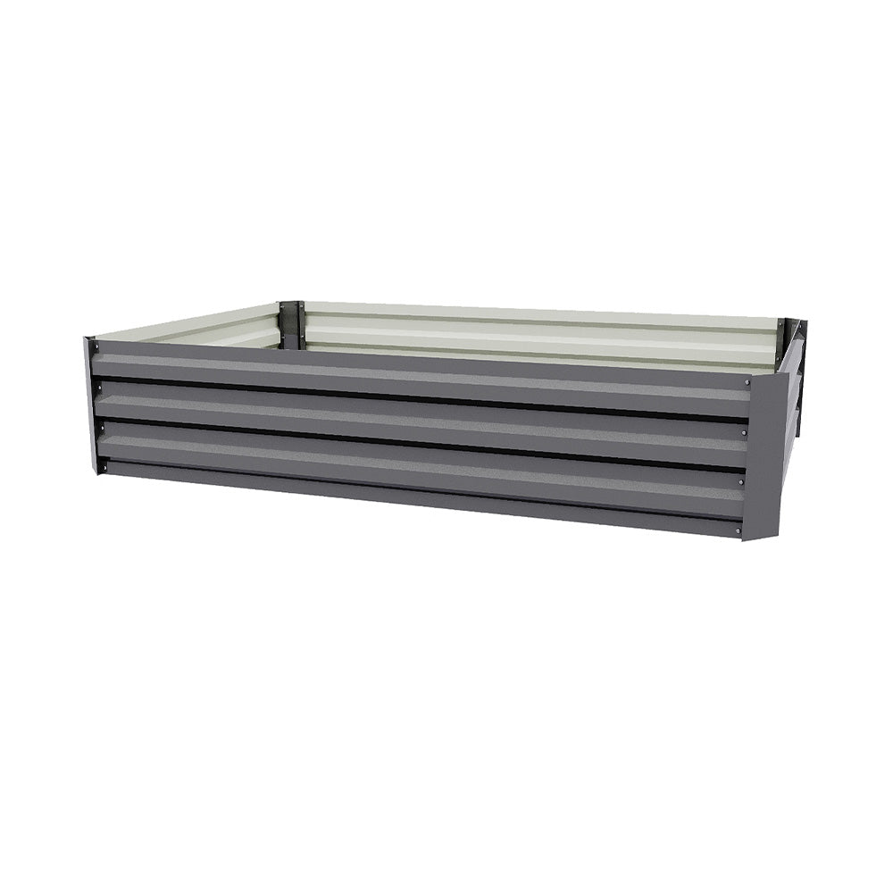 Galvanized Steel Raised Garden Bed Planter Box