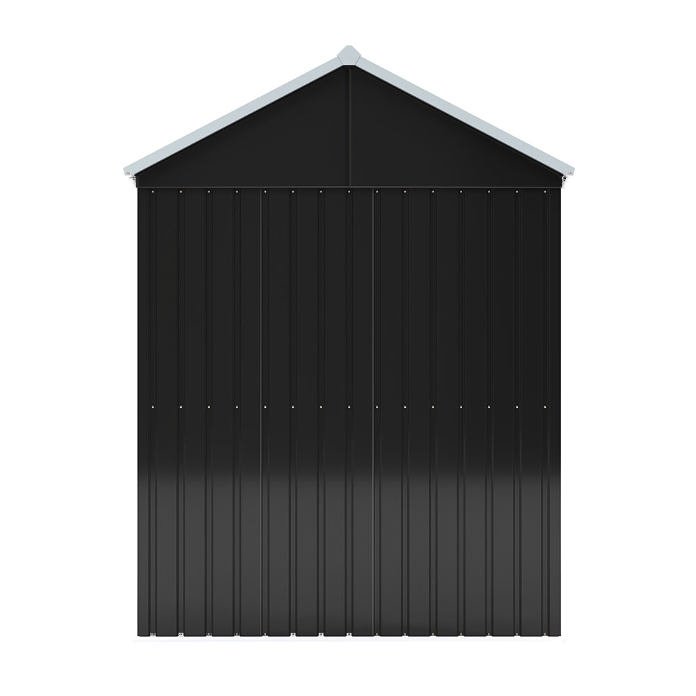 6*8ftMetal Apex Roof Garden Shed