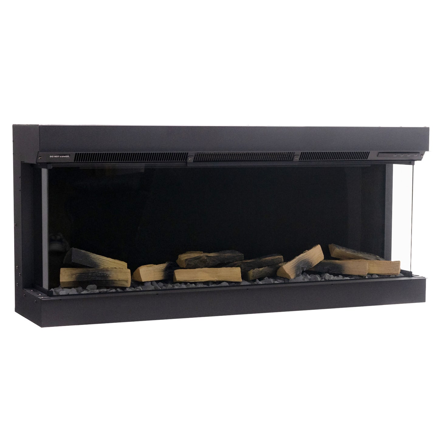 50 inch 3-Sided Smart Electric Fireplace