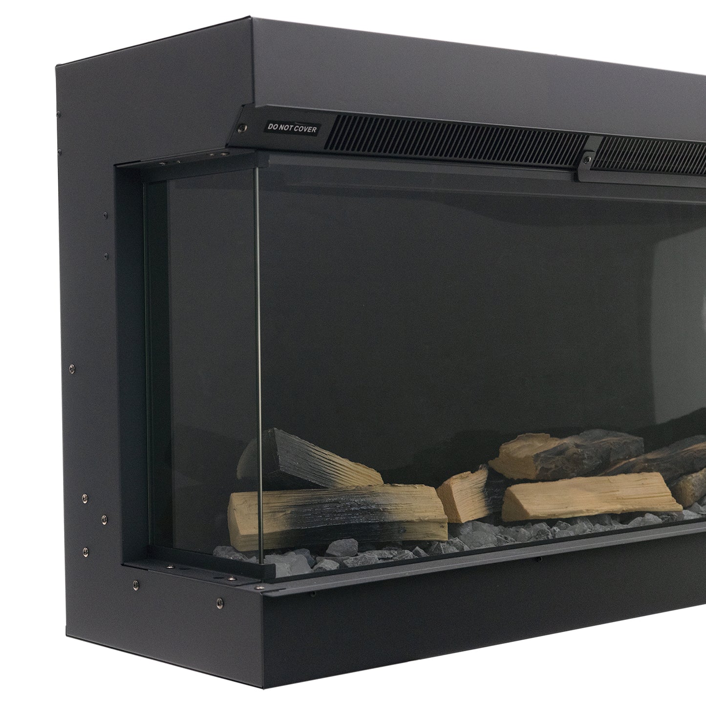 50 inch 3-Sided Smart Electric Fireplace