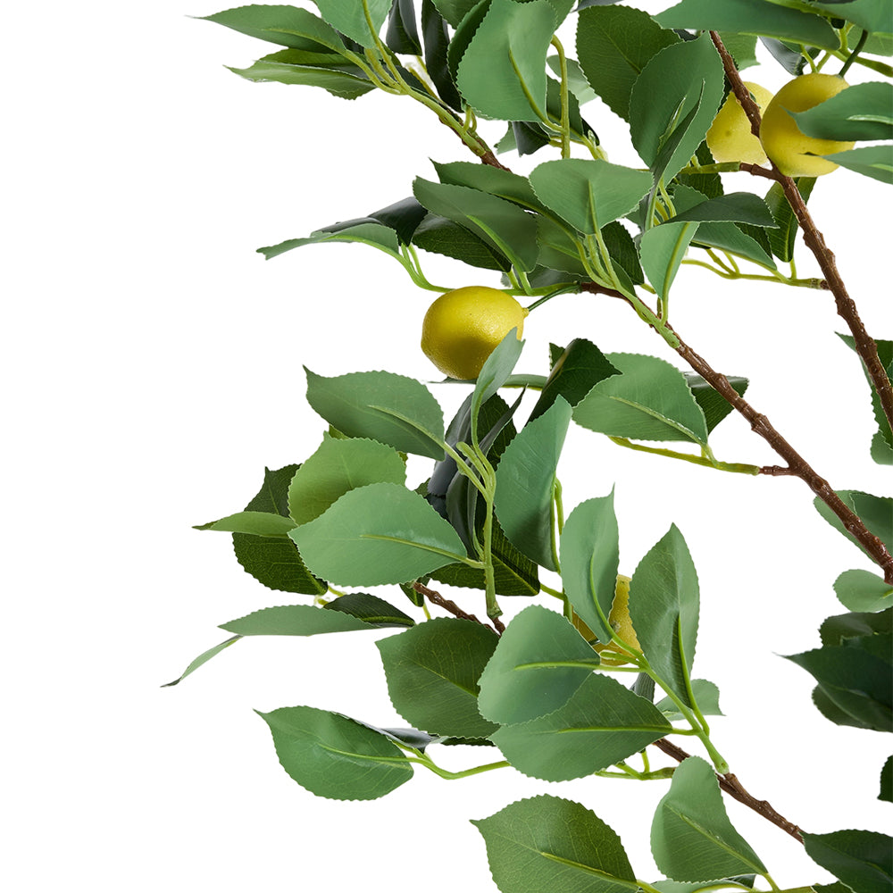 Artificial Lemon Tree Potted Plant Home Decoration