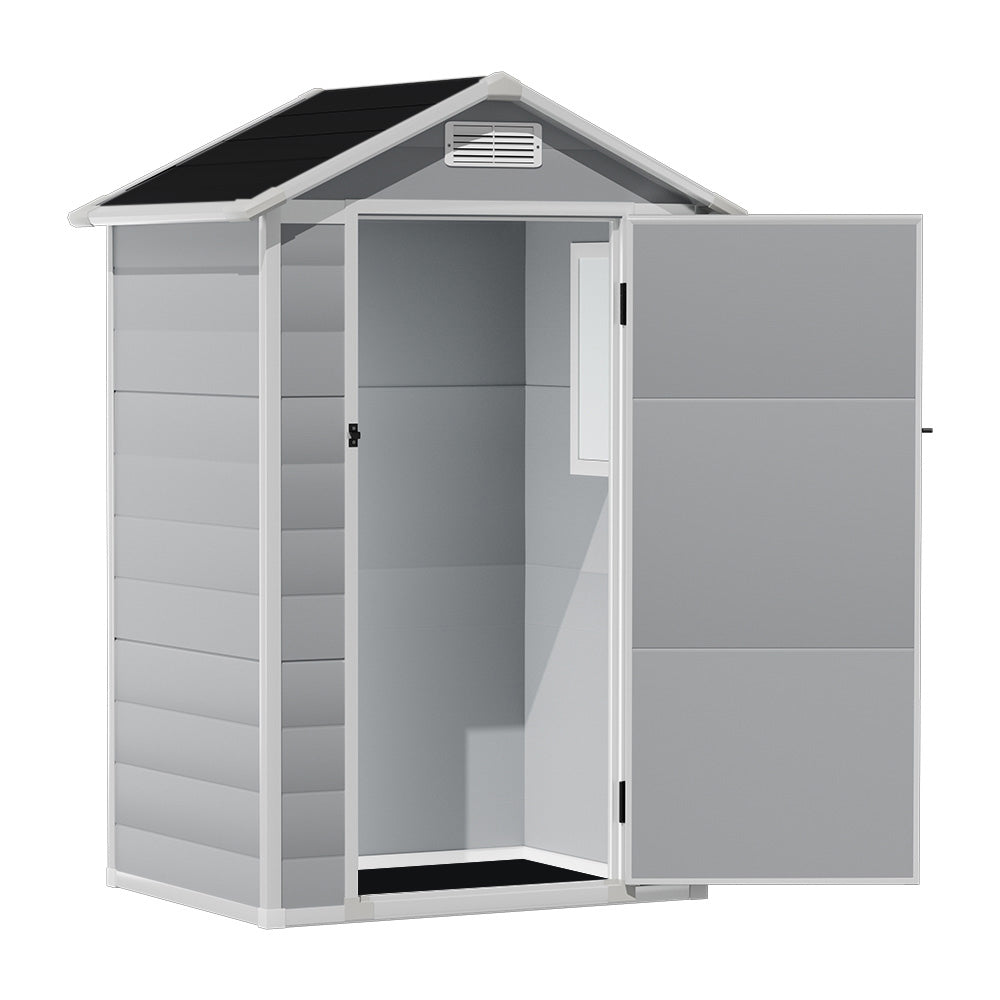 4X3FT Apex Roof Garden Shed Outdoor Storage House