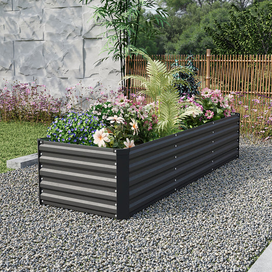 Elegant raised garden bed