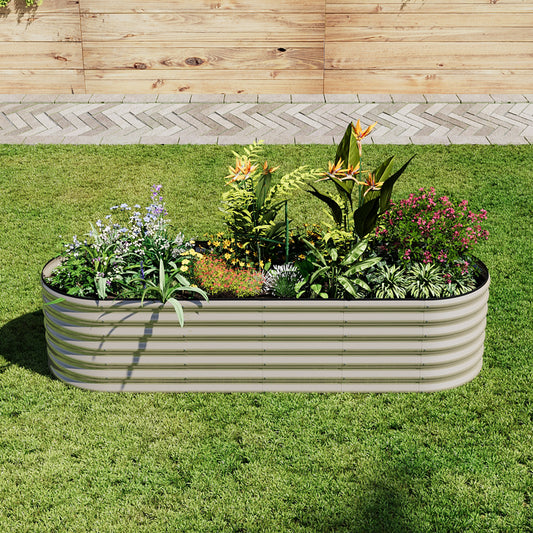 Galvanized Steel Raised Garden Bed