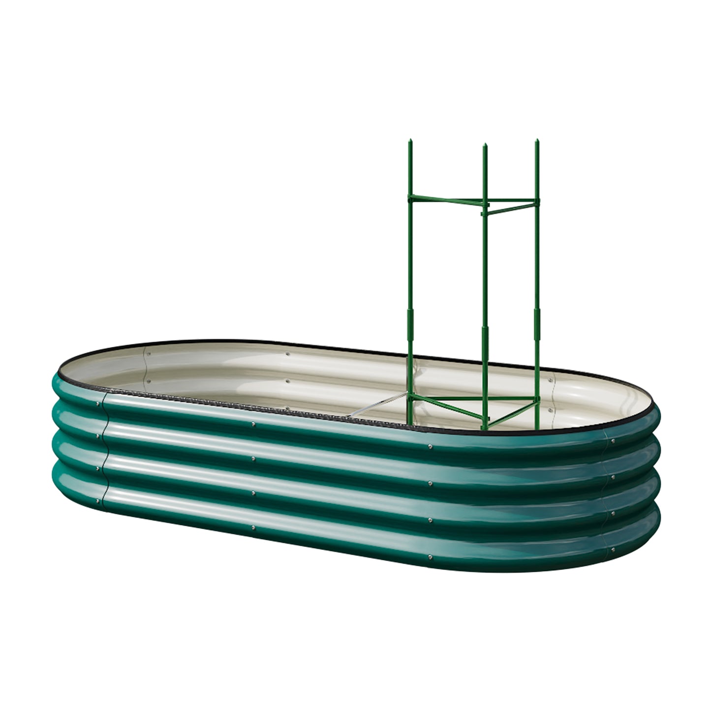 Durable Galvanized Steel Raised Bed