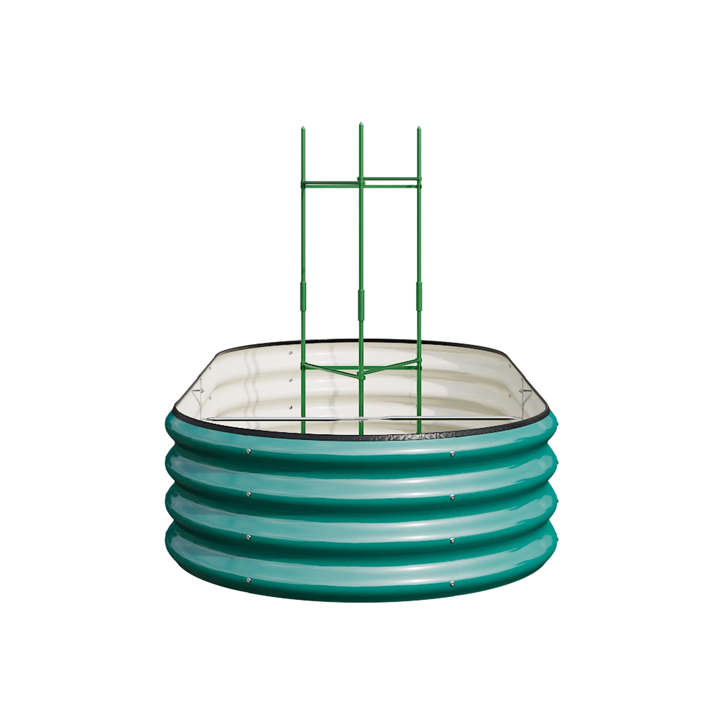 Durable Galvanized Steel Raised Bed