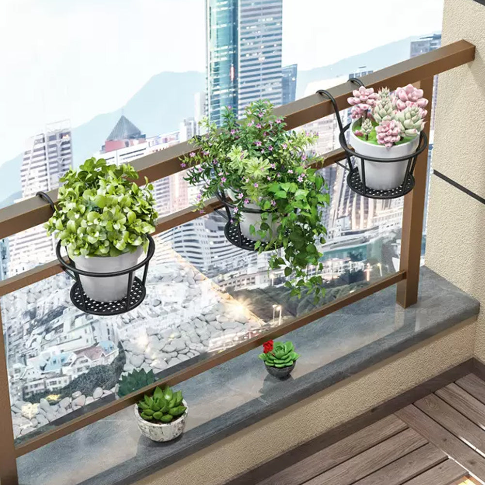 Hanging Railing Plant Pot