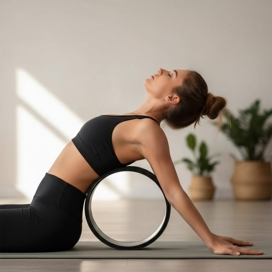TPE Yoga Wheel with PP Inner Core