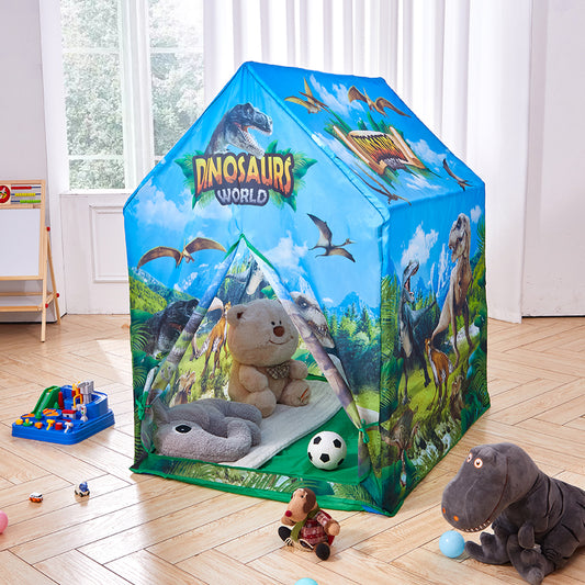 Polyester Dinosaur House Play Tent