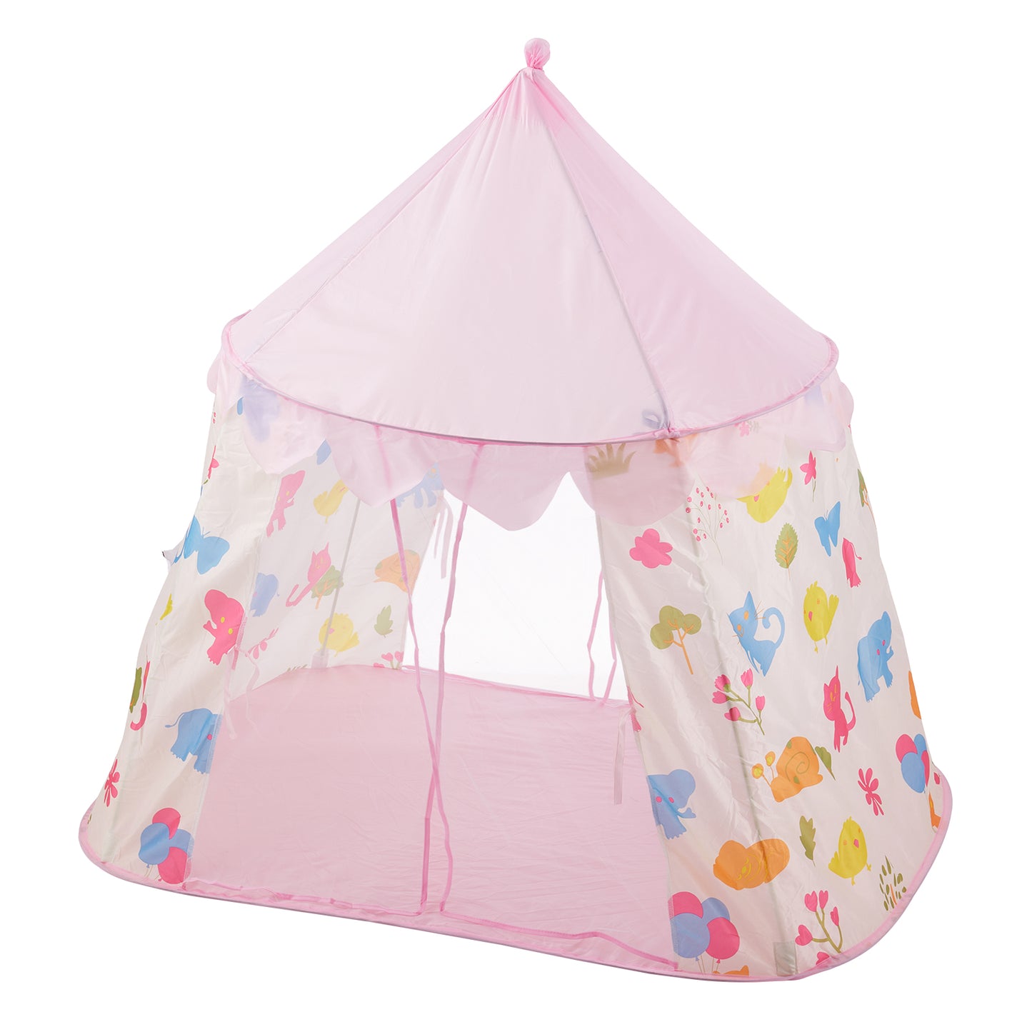 Light Pink Indoor Play Tent for Kids