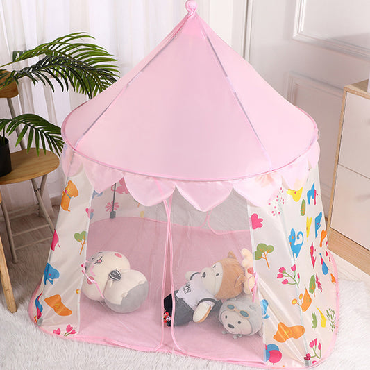 Light Pink Indoor Play Tent for Kids