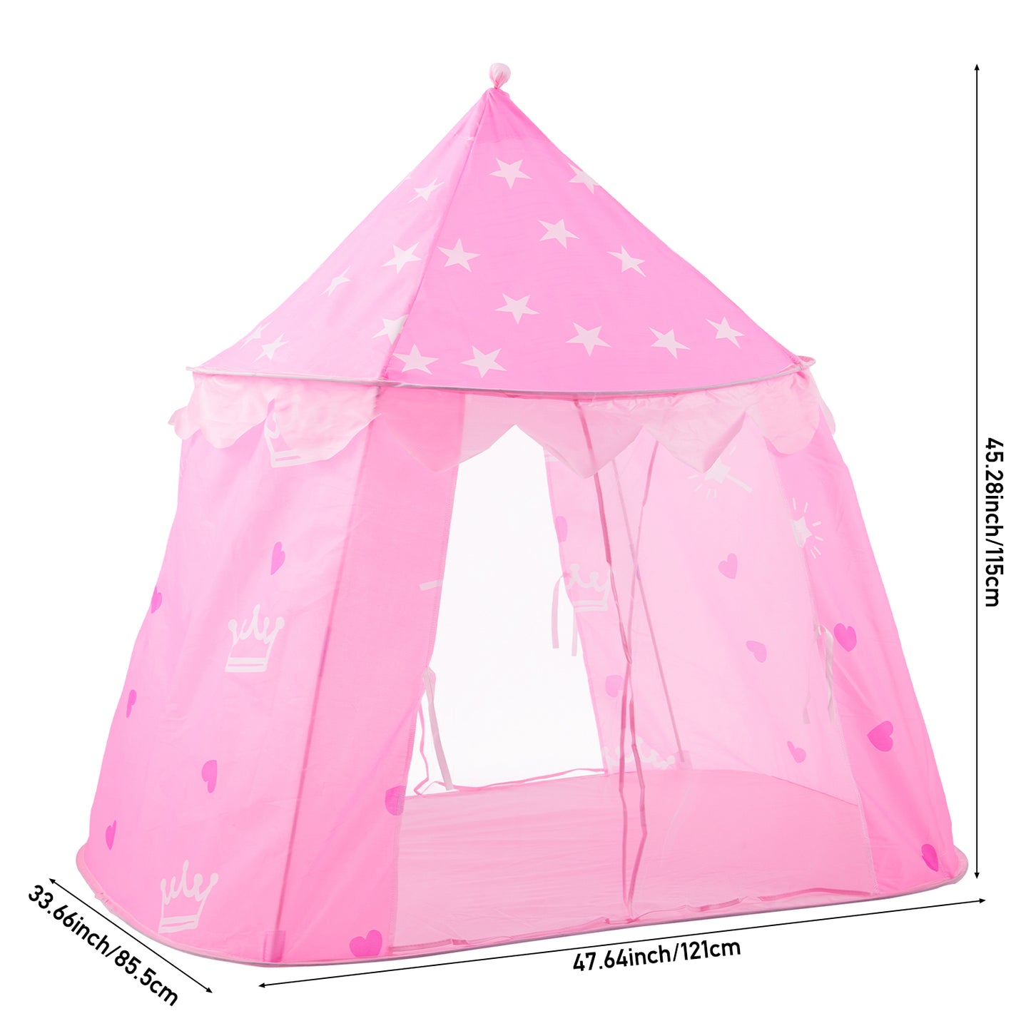Pink Indoor Play Tent for Kids