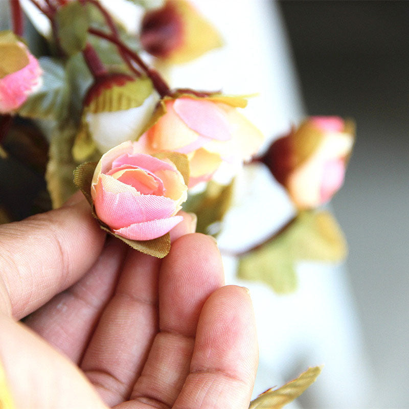 7FT Light Pink Artificial Rose Vine Hanging Flower Garland