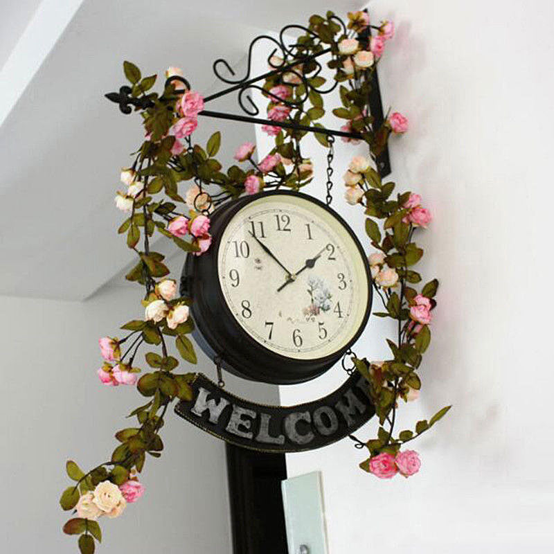 7FT Light Pink Artificial Rose Vine Hanging Flower Garland
