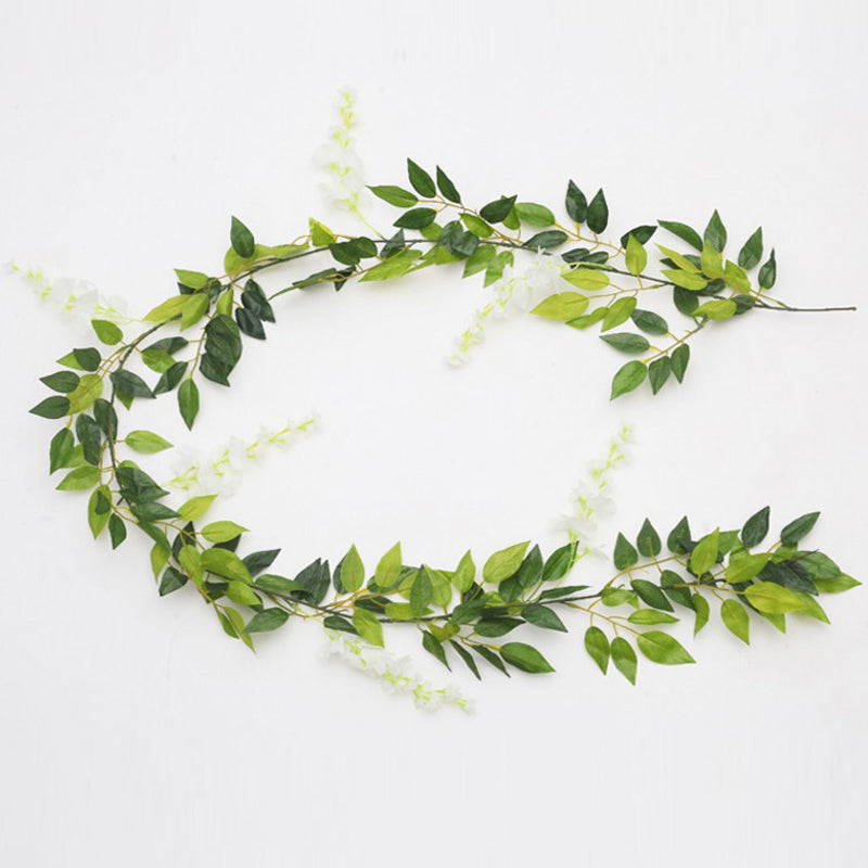 2pcs Lifelike Hanging Wisteria Flowers Garland
