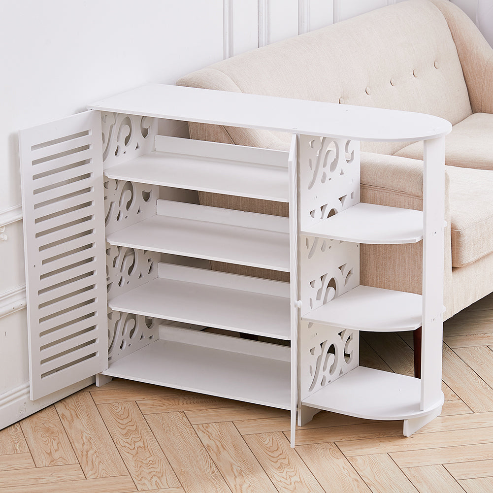 Modern Shoe Cabinet Storage Shelf for Entryway