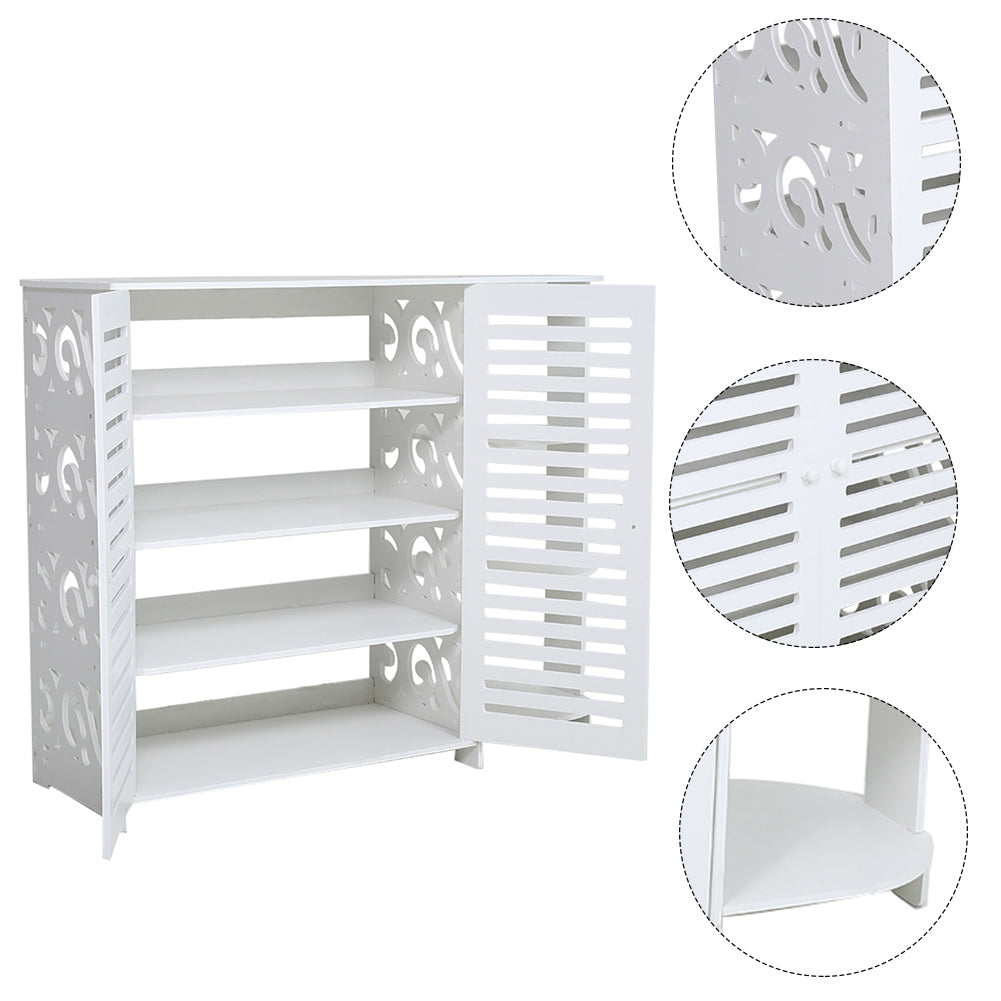 Modern Shoe Cabinet Storage Shelf for Entryway