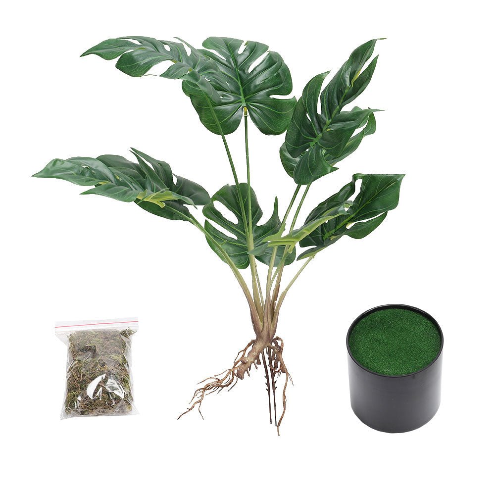 Simulation Turtle Back Leaf Plant Potted Ornament
